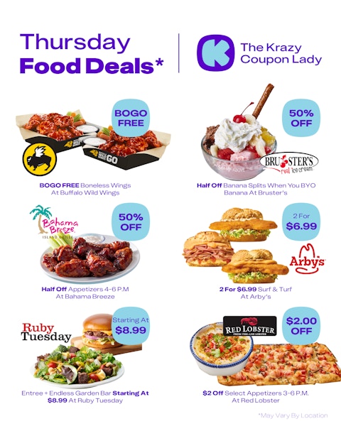 Thursday Food Deals (1)