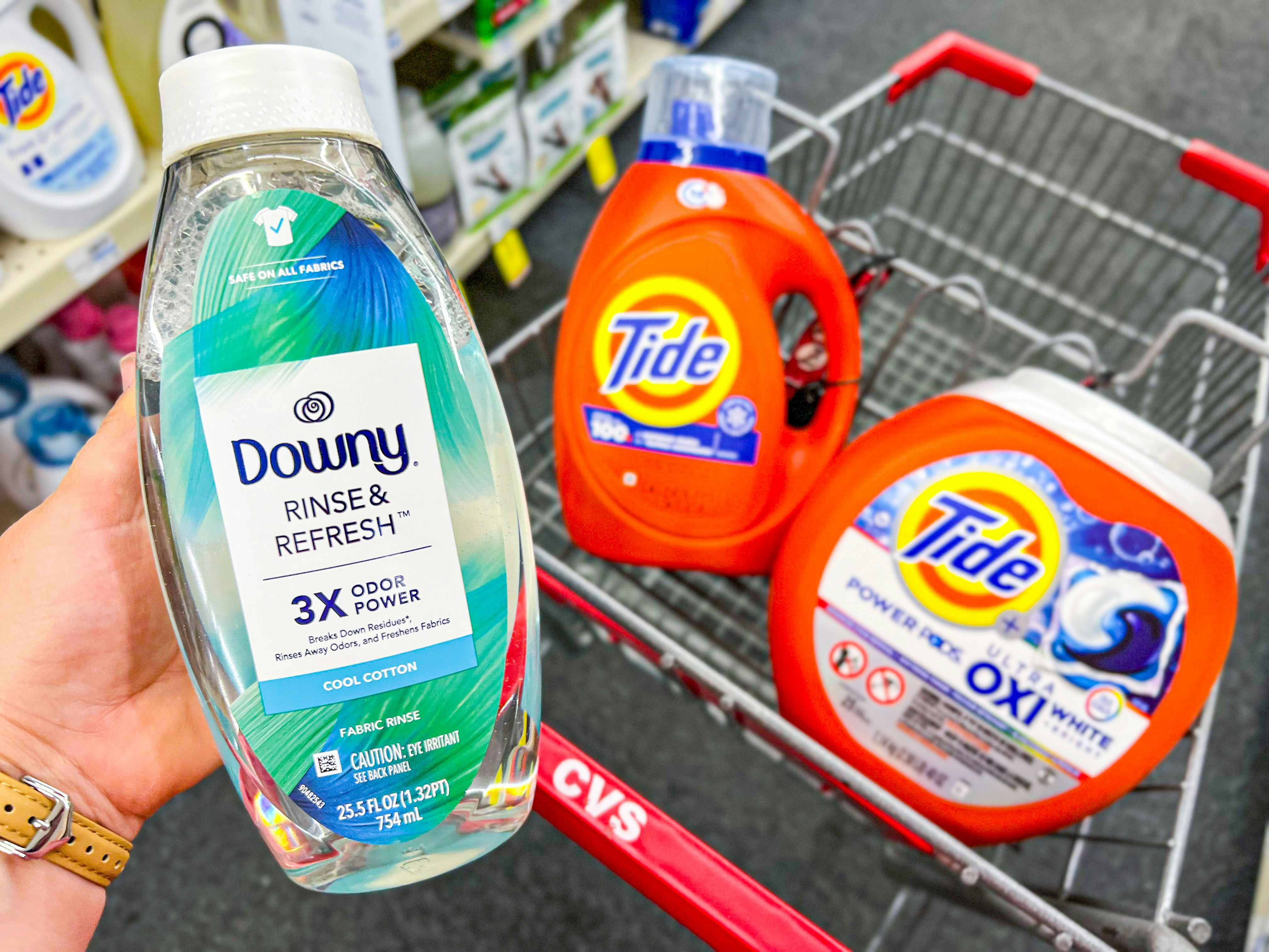 Downy Rinse & Refresh and Large Bottles of Tide, Only $4.33 Each at CVS
