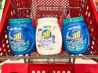 all mighty pacs in a target cart