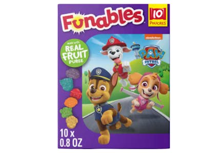 Funables Fruit Snacks