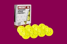 Pickleball Outdoor Balls 12-Pack, as Low as $7.99 on Amazon card image