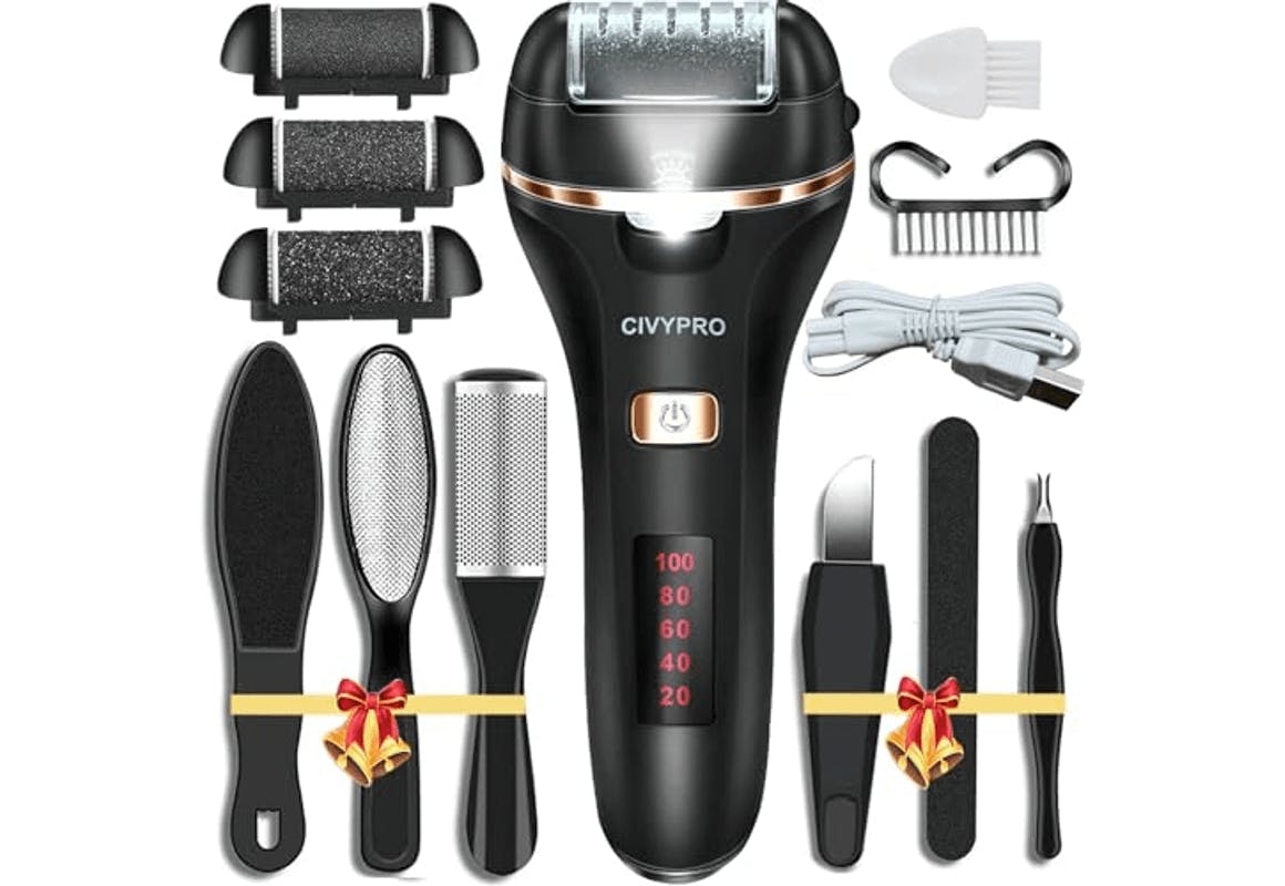 Electric Foot Callus Remover Set