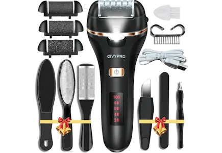 Electric Foot Callus Remover Set