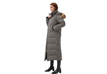 Fitouch Women's Long Down Parka Coat