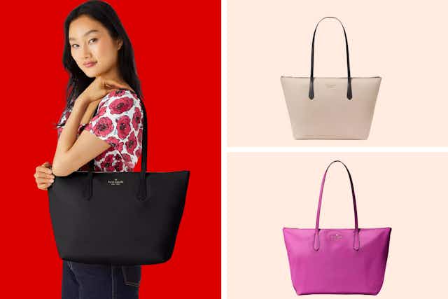 This Nylon Kate Spade Tote Is $230 Off — and It Comes in 5 Colors card image