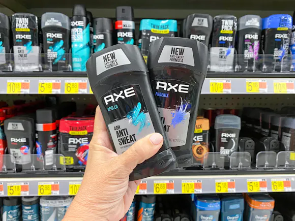 Save Up to 60% on Axe Deodorant — Pay as Low as $1.97 Each After Walmart Cash