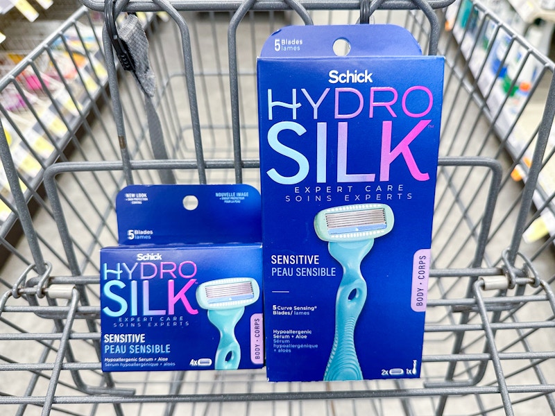 schick hydro silk razor and refills walgreens