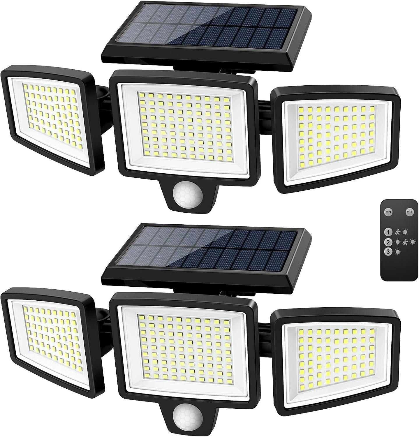 Solar Motion-Sensing Light 2-Pack