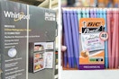 Whirlpool mini fridge and BIC pencil