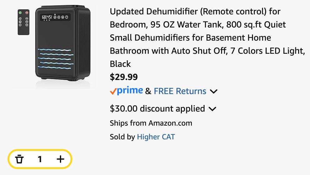 dehumidifier