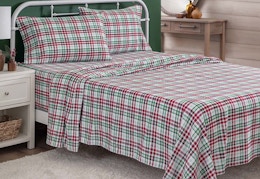 Martha Stewart Flannel Sheet Sets, as Low as $25 at JCPenney (Reg. $80) card image