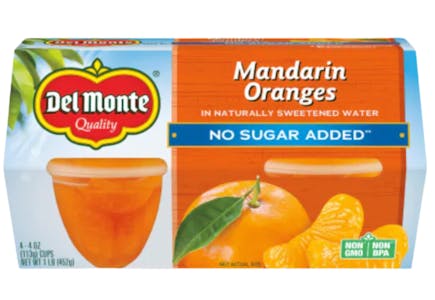 Del Monte Fruit Cups