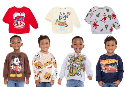 Holiday Toddler Sweatshirt