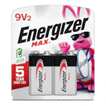 Energizer 9V Batteries 2-Pack