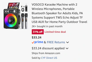 Amazon Karaoke Machine 2026 2