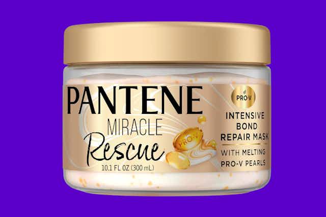 Pantene Miracle Rescue Hair Mask, as Low as $6.77 on Amazon (Reg. $13) card image