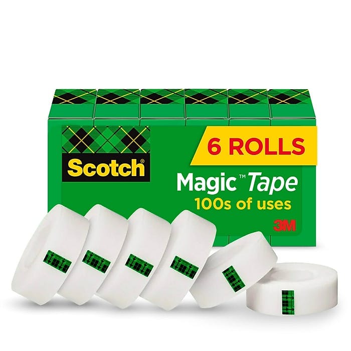 Scotch Magic Tape Refill 6-Pack