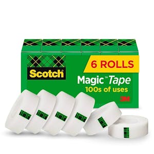 Scotch Magic Tape Refill 6-Pack