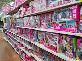 walmart barbie doll playset area shot