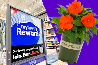lowes free flower member gift