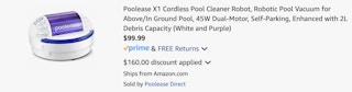 amazon Cordless Robot Pool Cleaner 2025