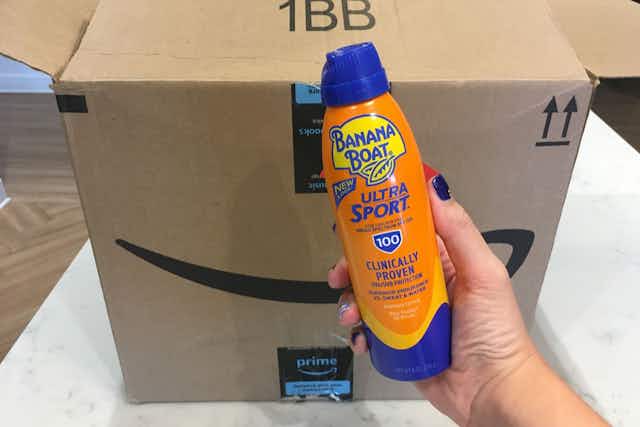 Banana Boat Kids Sunscreen Spray 2-Pack, as Low as $10.19 on Amazon card image