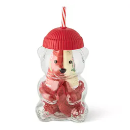 Hand Cream, Mesh Pouf & Bear Cup Set