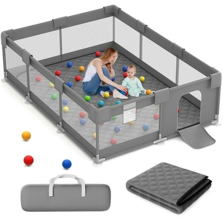 Baby Playpen with Mat