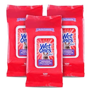 Wet Ones Wipes for Cats 3-Pack