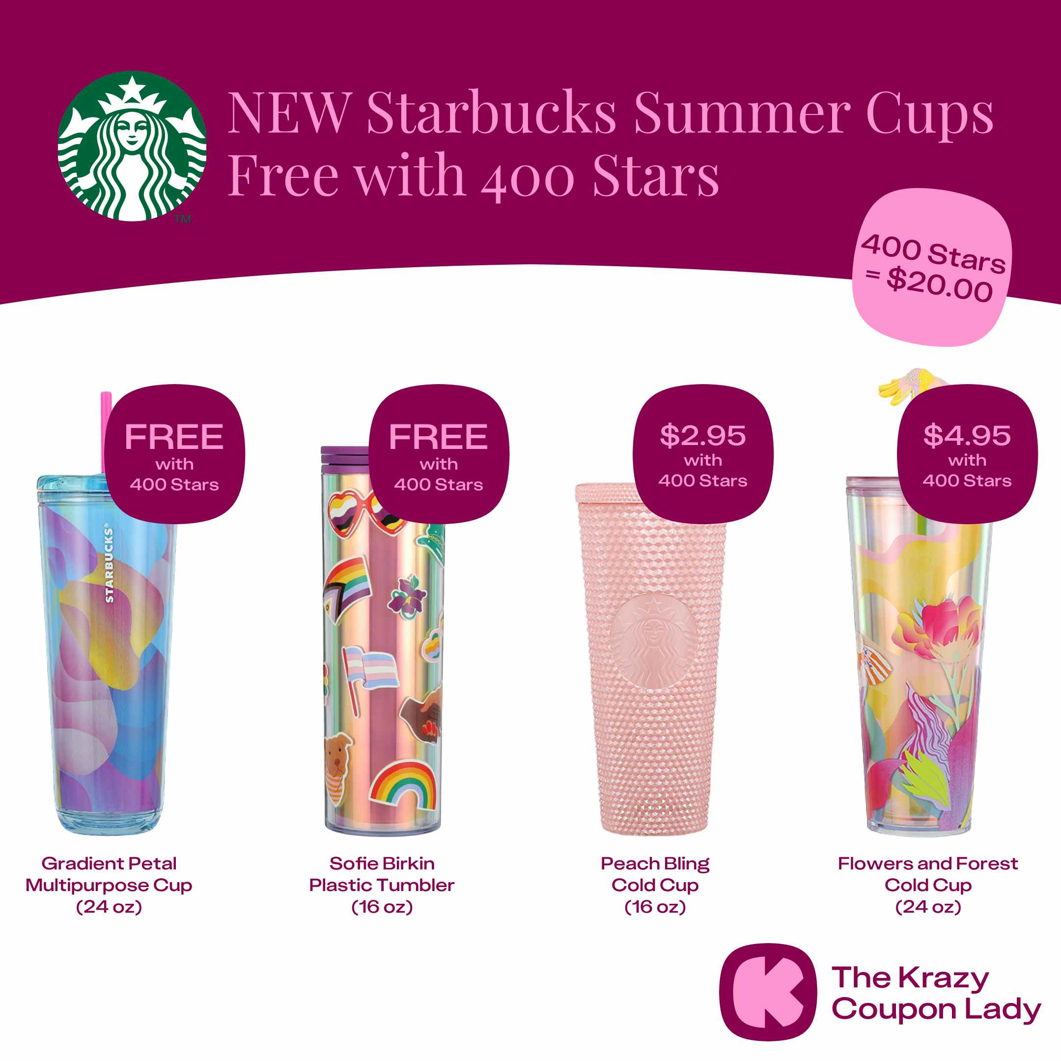 New 2024 Starbucks Summer Details Are Here — Prices, Designs, & More