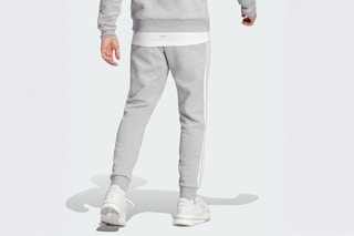 Adidas Men's Fleece Tapered Sweatpants B0C2JPW1N4