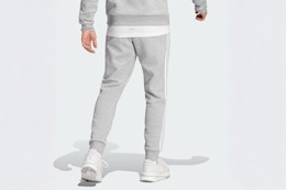 Adidas Men's Fleece Tapered Sweatpants B0C2JPW1N4