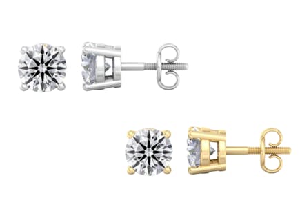 Lab-Grown Diamond Earrings