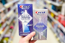 Crest Whitening Pen and Serum, Just $0.49 Each at Walgreens card image