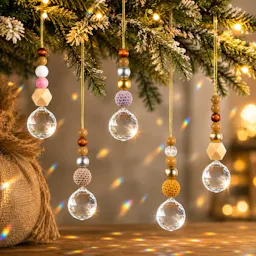 Christmas Tree Suncatcher Set