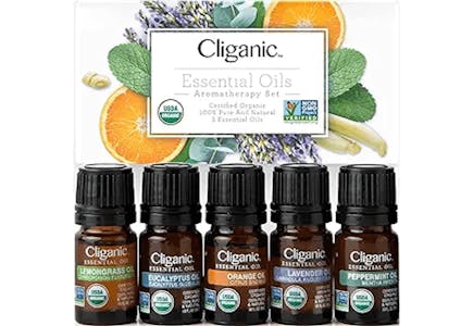 Cliganic Essential Oils Set