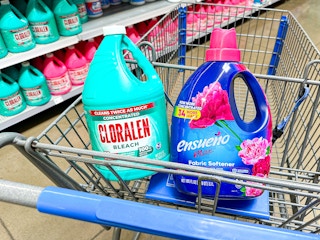 Cloralen bleach and Ensueno fabric softener