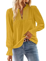 Women's Boho Lace Blouse