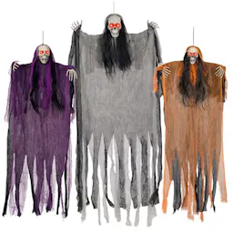 Halloween Hanging Skeleton 3-Pack