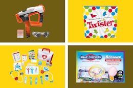Toy Collage: Nerf, hasbro games, and more
