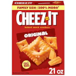 2 Cheez-It Family Size Cracker Boxes