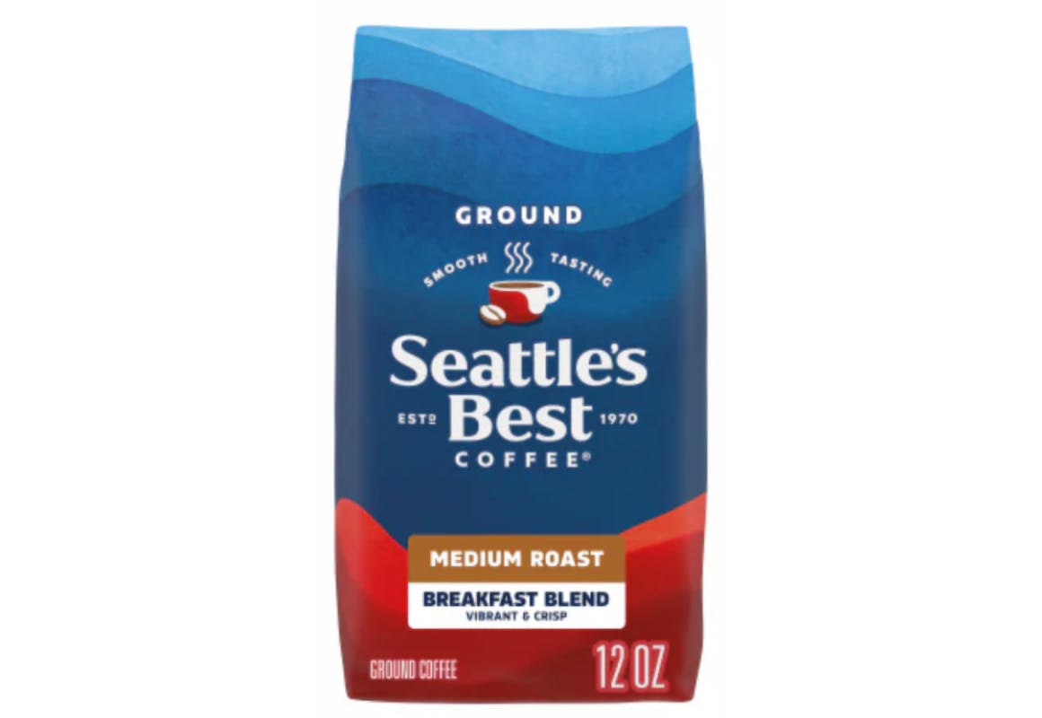 2 Seattle's Best Ground Coffee Bags