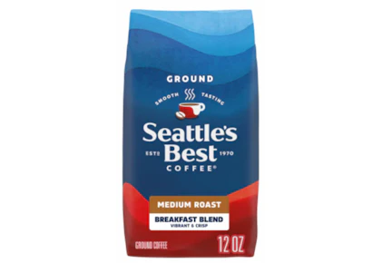 2 Seattle's Best Ground Coffee Bags