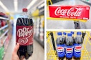 dollar general coca-cola, pepsi, dr pepper 3-photo collage