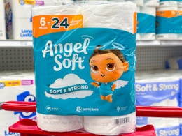 Angel Soft Mega Roll Toilet Paper, Only $3.79 With Easy Target Deal card image