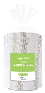 Amazon Basics Everyday Paper Plates