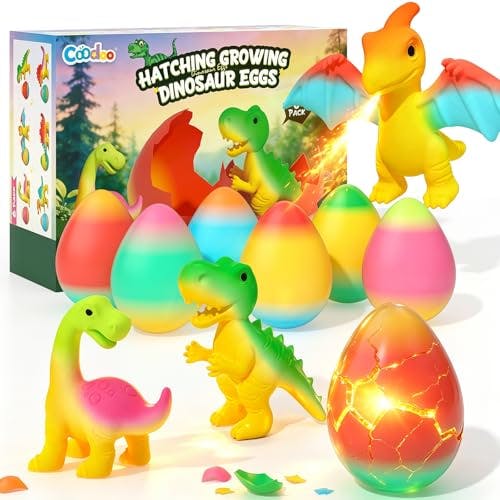 Dinosaur Hatching Eggs 6-Pack