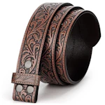 Adult Western Leather Belt Strap