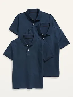 Old Navy Kids' Polo 3-Pack