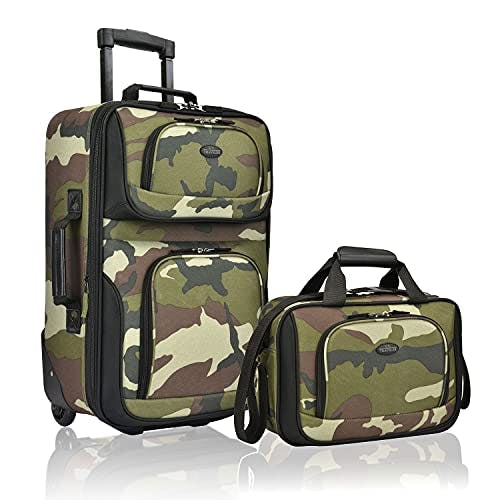 2-Piece Rolling Carry-on Set